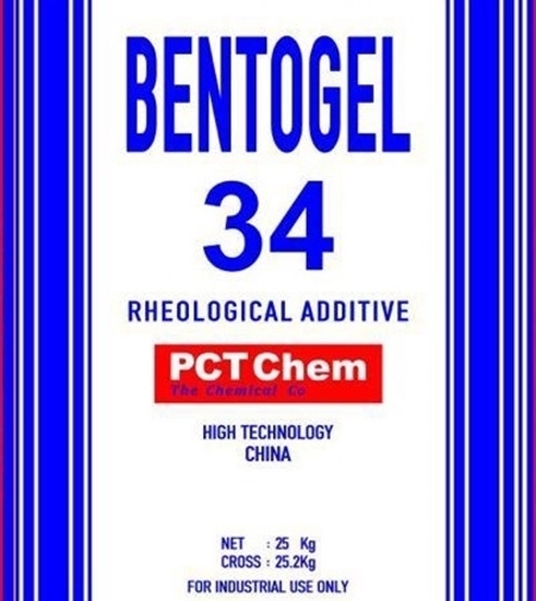تصویر  بنتوژل   34    organically modified bentonite